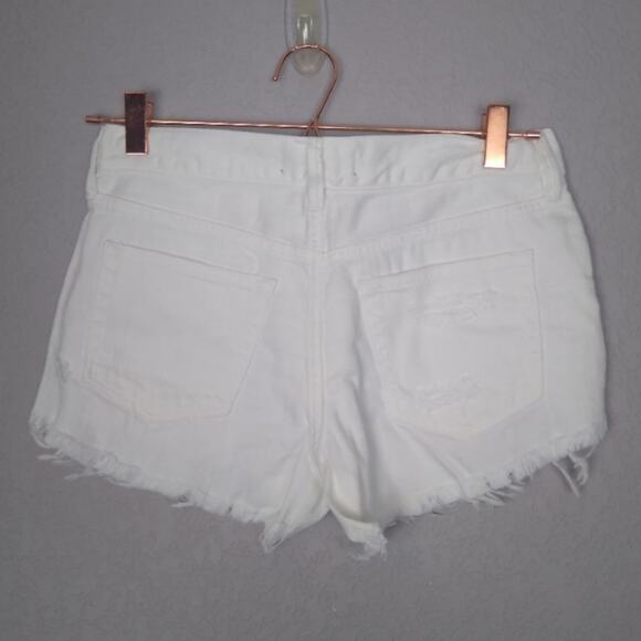Free People Loving Good Vibrations Cutoff Shorts Size 30 - Picture 3 of 9